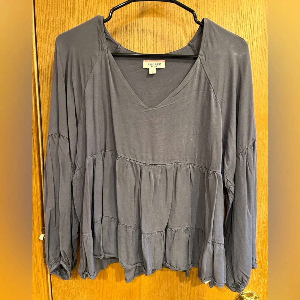 Andrée Ruffled Blouse - Picture 1 of 4